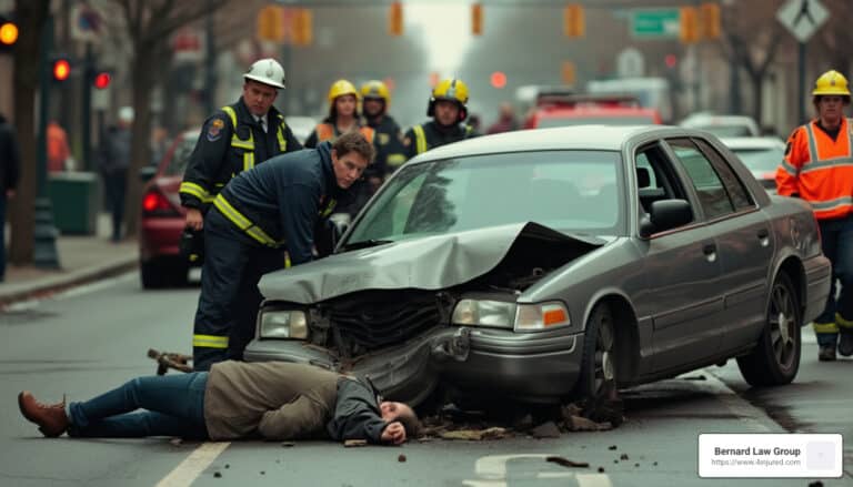 compensation pedestrian hit by a car